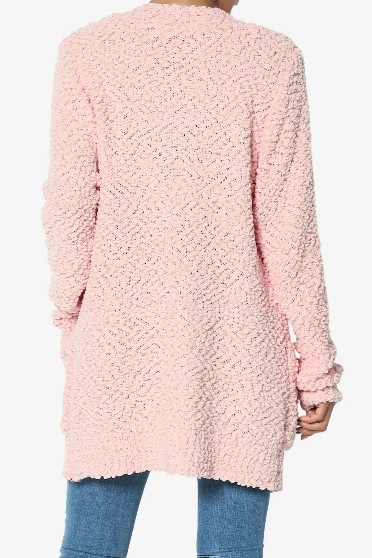Barry Button Teddy Knit Sweater Cardigan PLUS