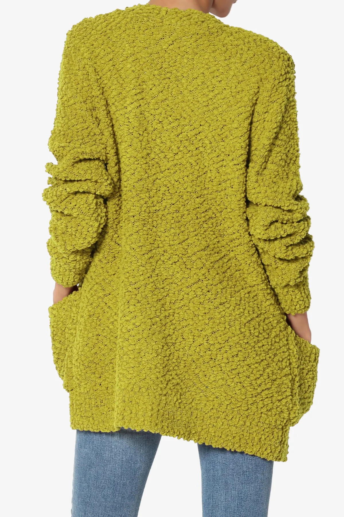 Barry Button Teddy Knit Sweater Cardigan PLUS