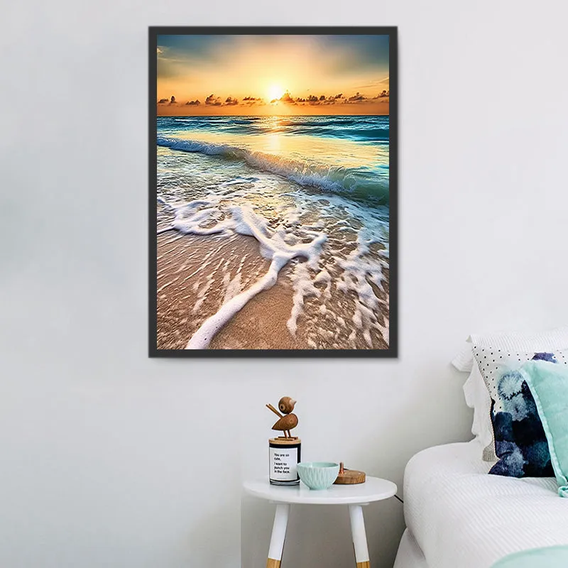 Beach Paint By Numbers Kits UK MJ8538