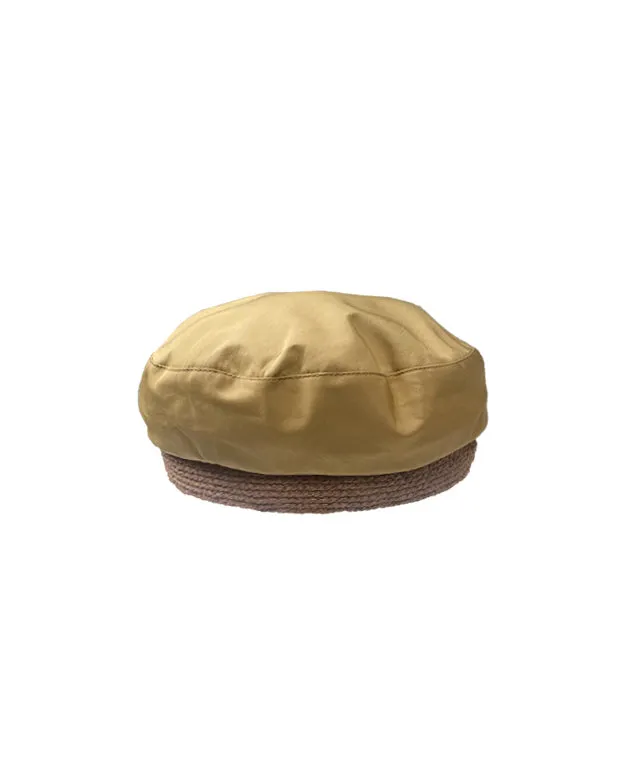 BENECIA 12 Ratan Hunting Cap Beige