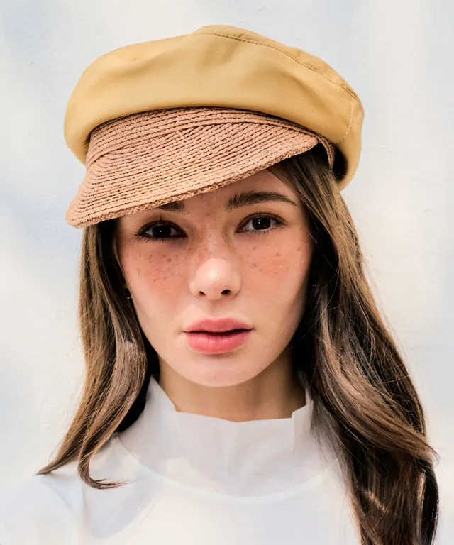 BENECIA 12 Ratan Hunting Cap Beige