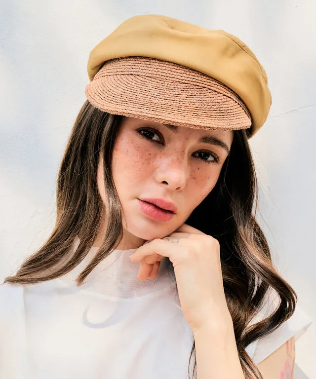 BENECIA 12 Ratan Hunting Cap Beige