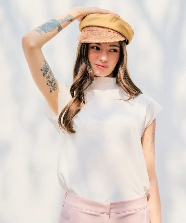 BENECIA 12 Ratan Hunting Cap Beige