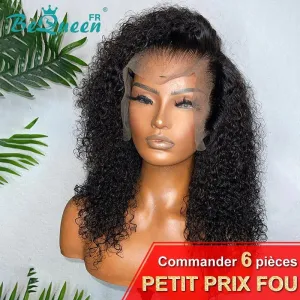 BeQueen Perruque “Pamela” en Frontale Bob Petit Prix FOU