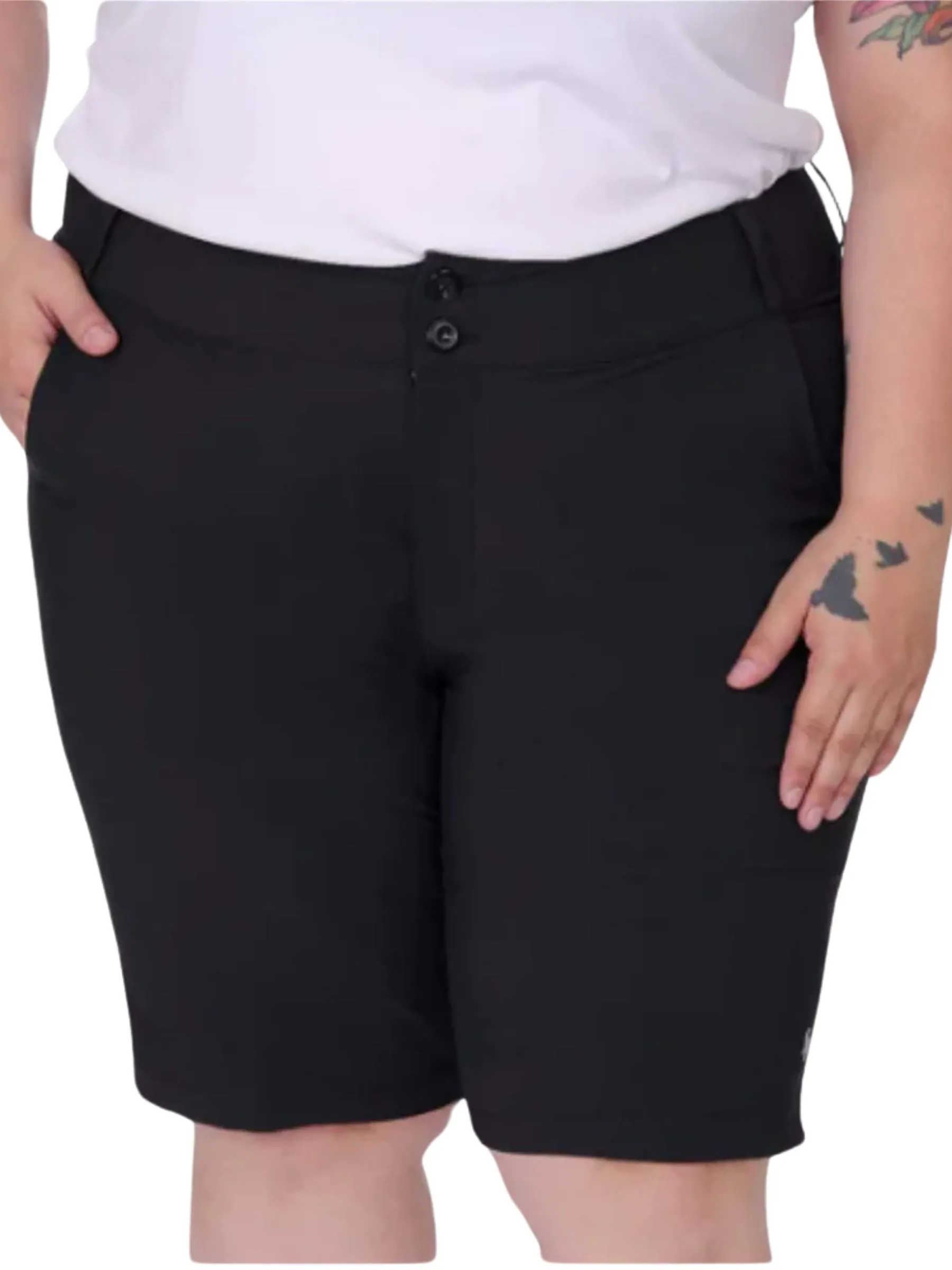 Bermudas Sunset Max Taille Plus - Noir