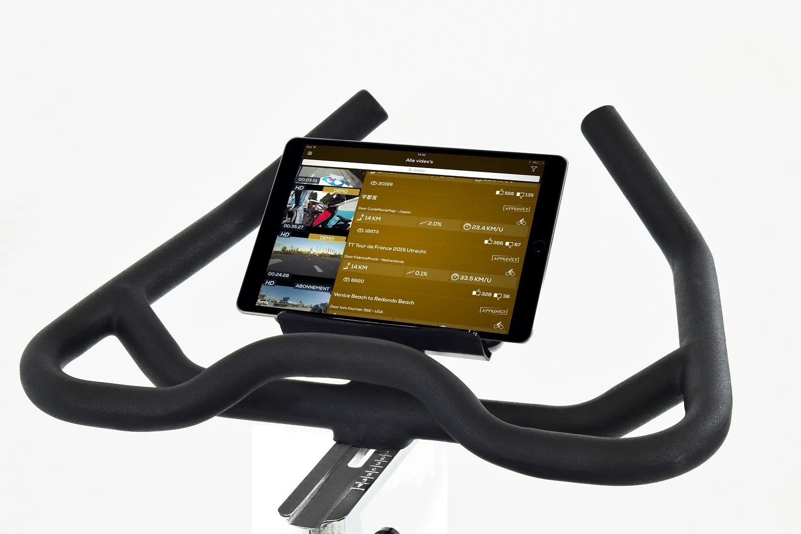 Bicicleta Spinning Flow Fitness Racer DSB600i