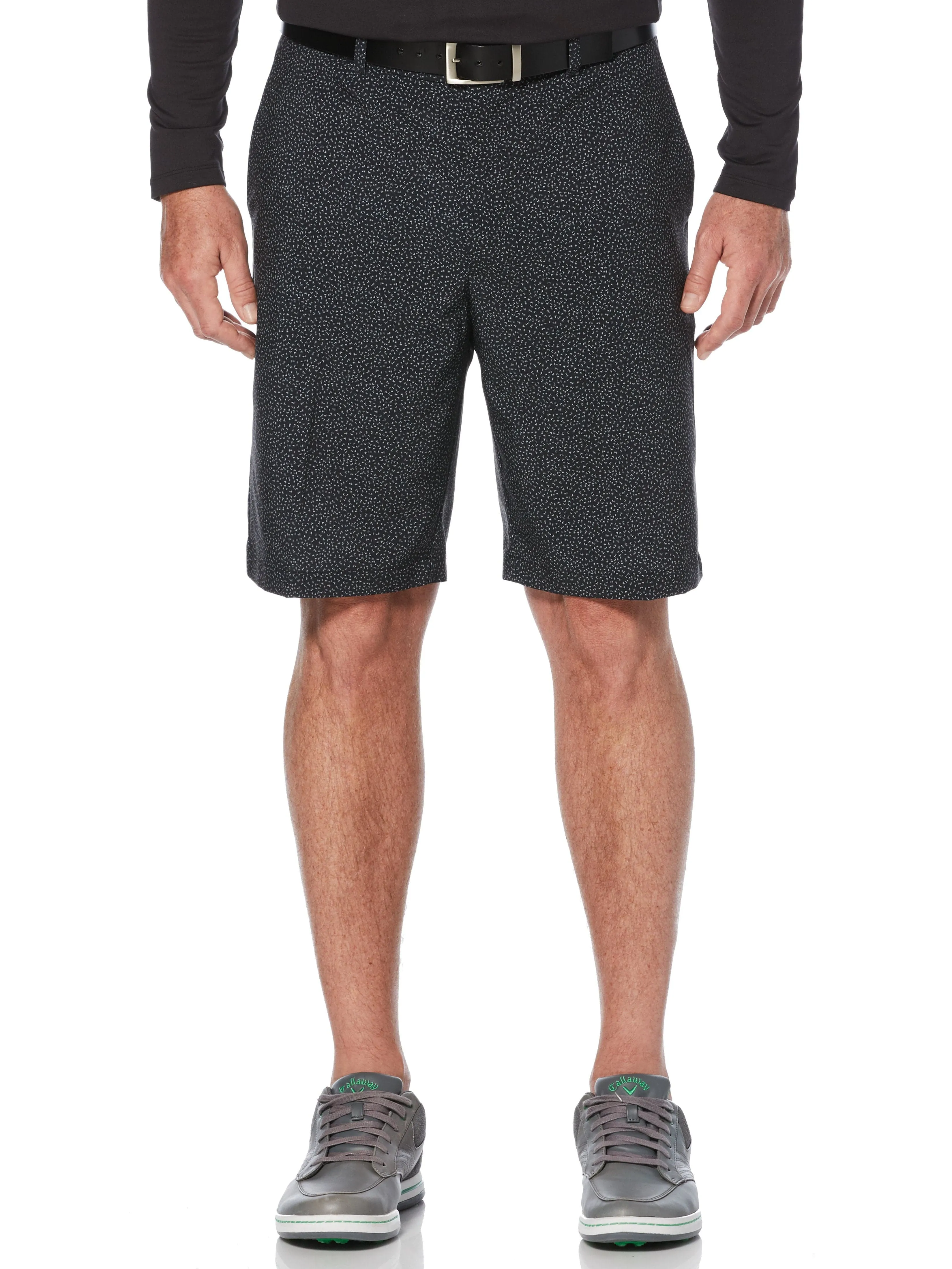 Big & Tall Mini Chevron Print Short