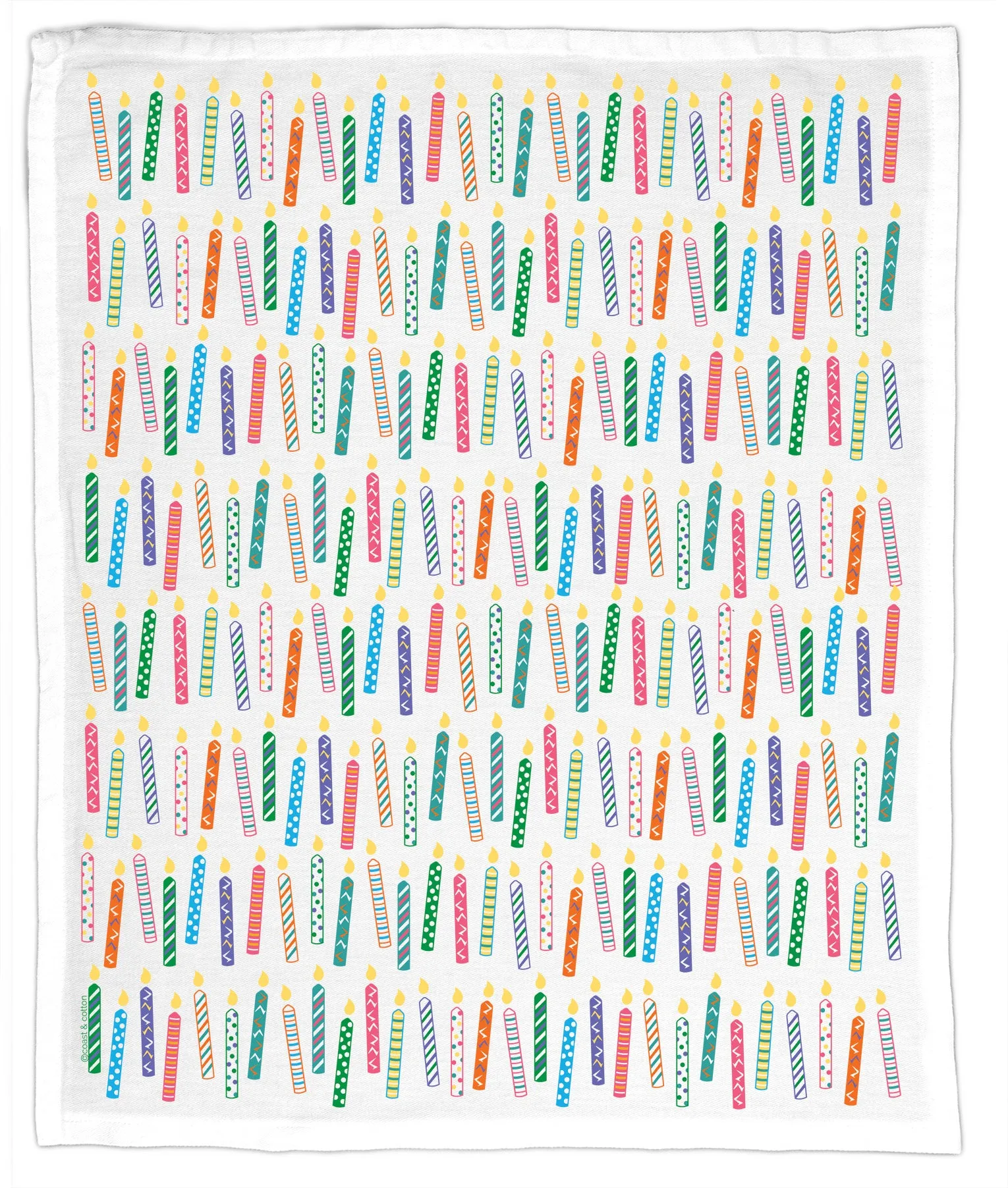 Birthday Candles, Hand Towel