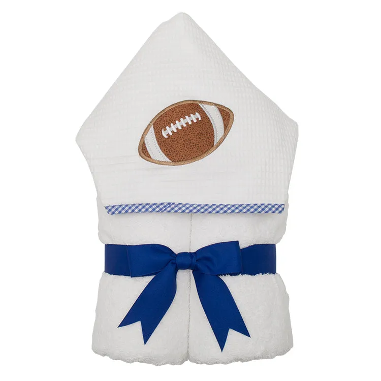 Blue Football Everykid Towel