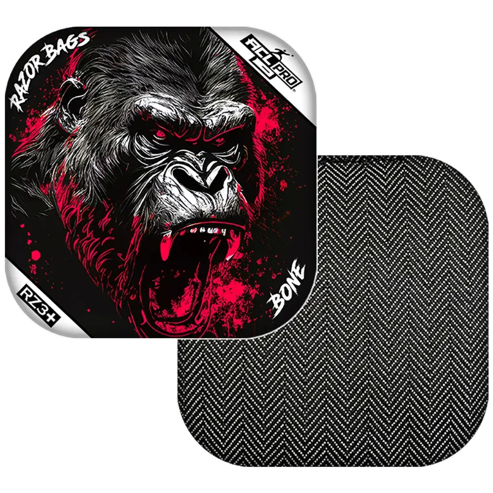 Bone | Gorilla Black Series | ACL PRO Razor Cornhole Bags