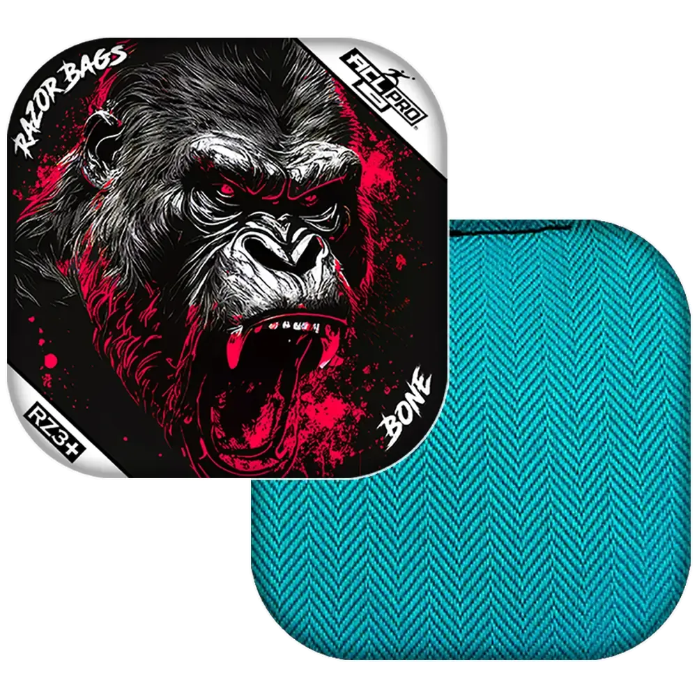 Bone | Gorilla Black Series | ACL PRO Razor Cornhole Bags