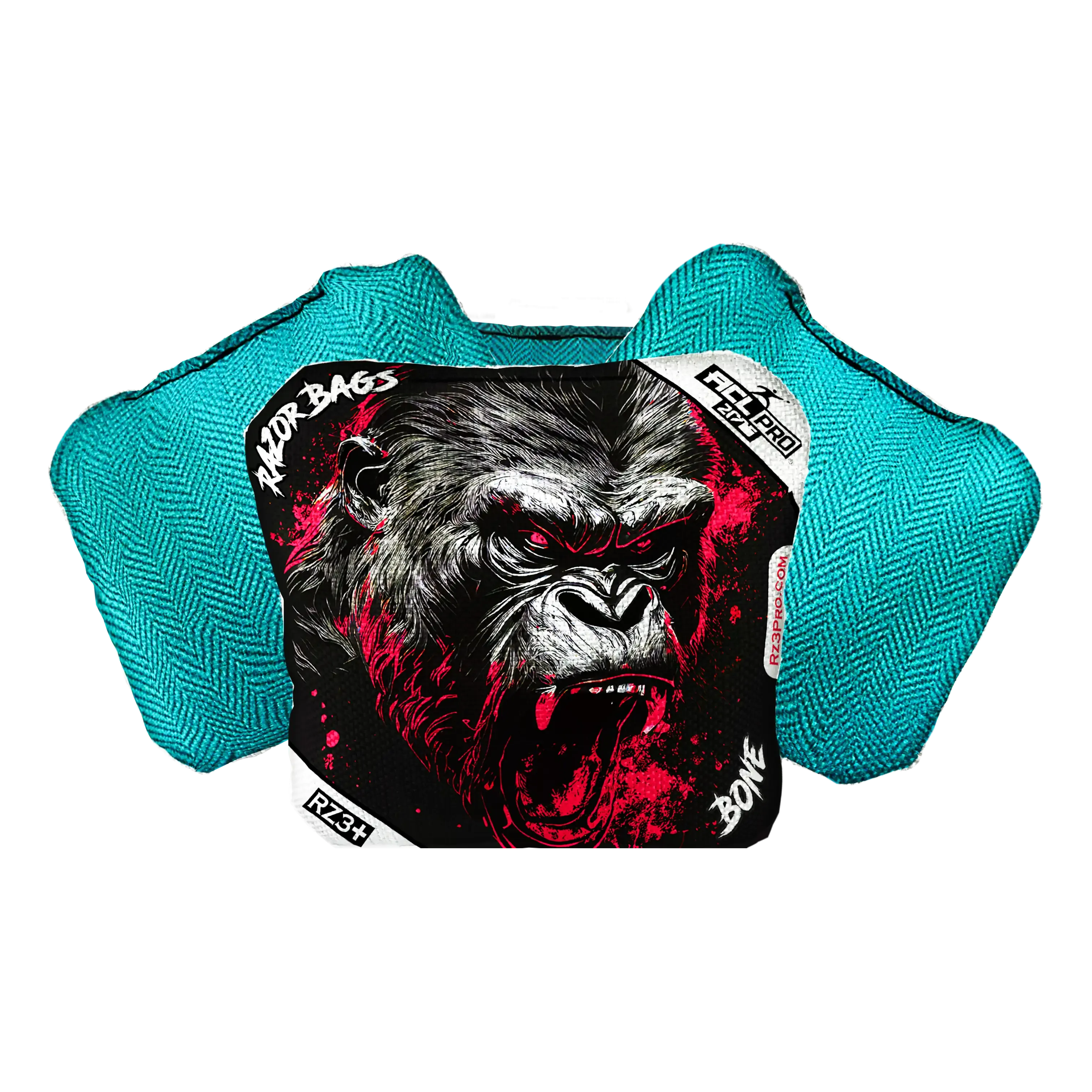 Bone | Gorilla Black Series | ACL PRO Razor Cornhole Bags