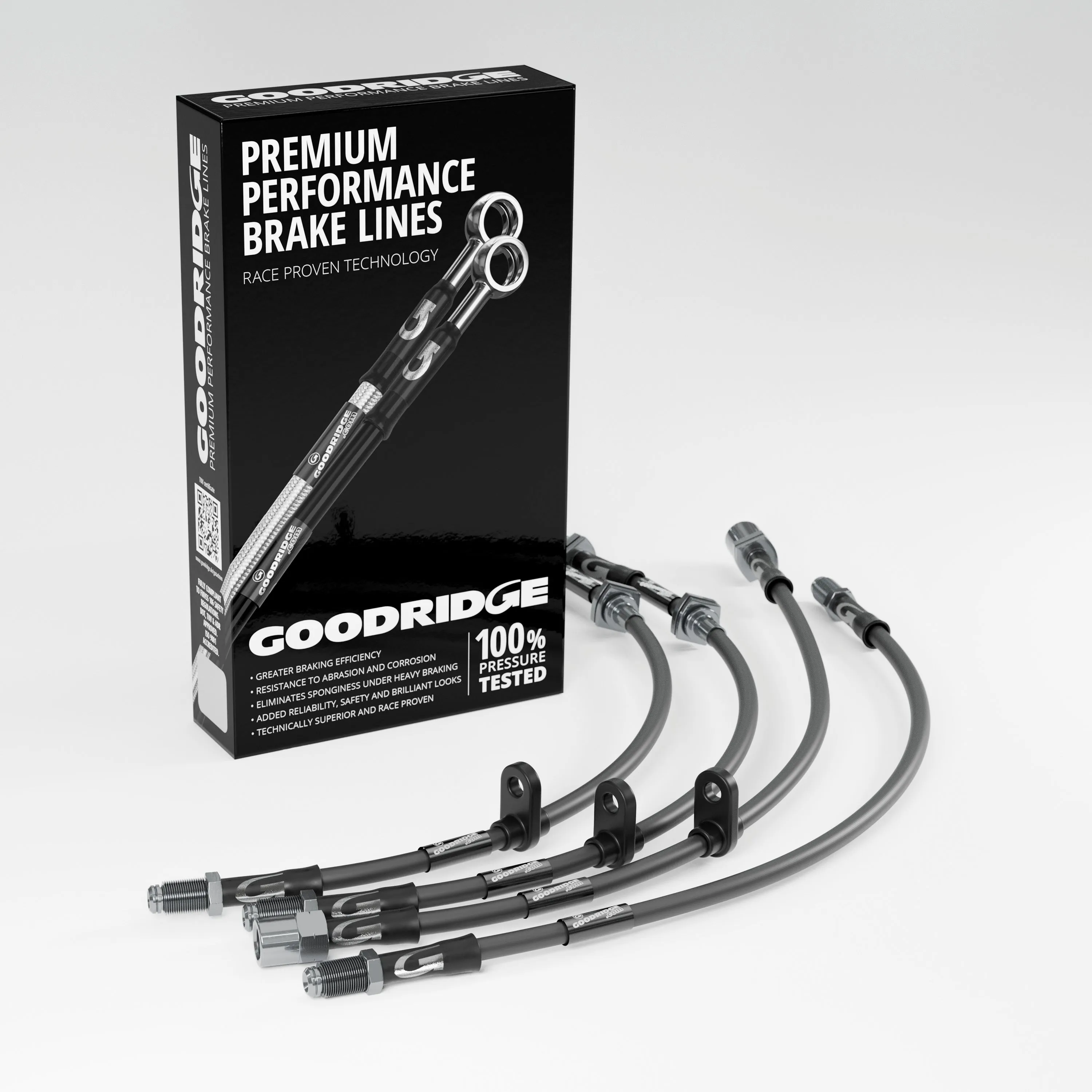 BRAKE HOSE KIT FOR VOLKSWAGEN GOLF MK5 2.0 TDI FRONT AND MIDS 2004-2008