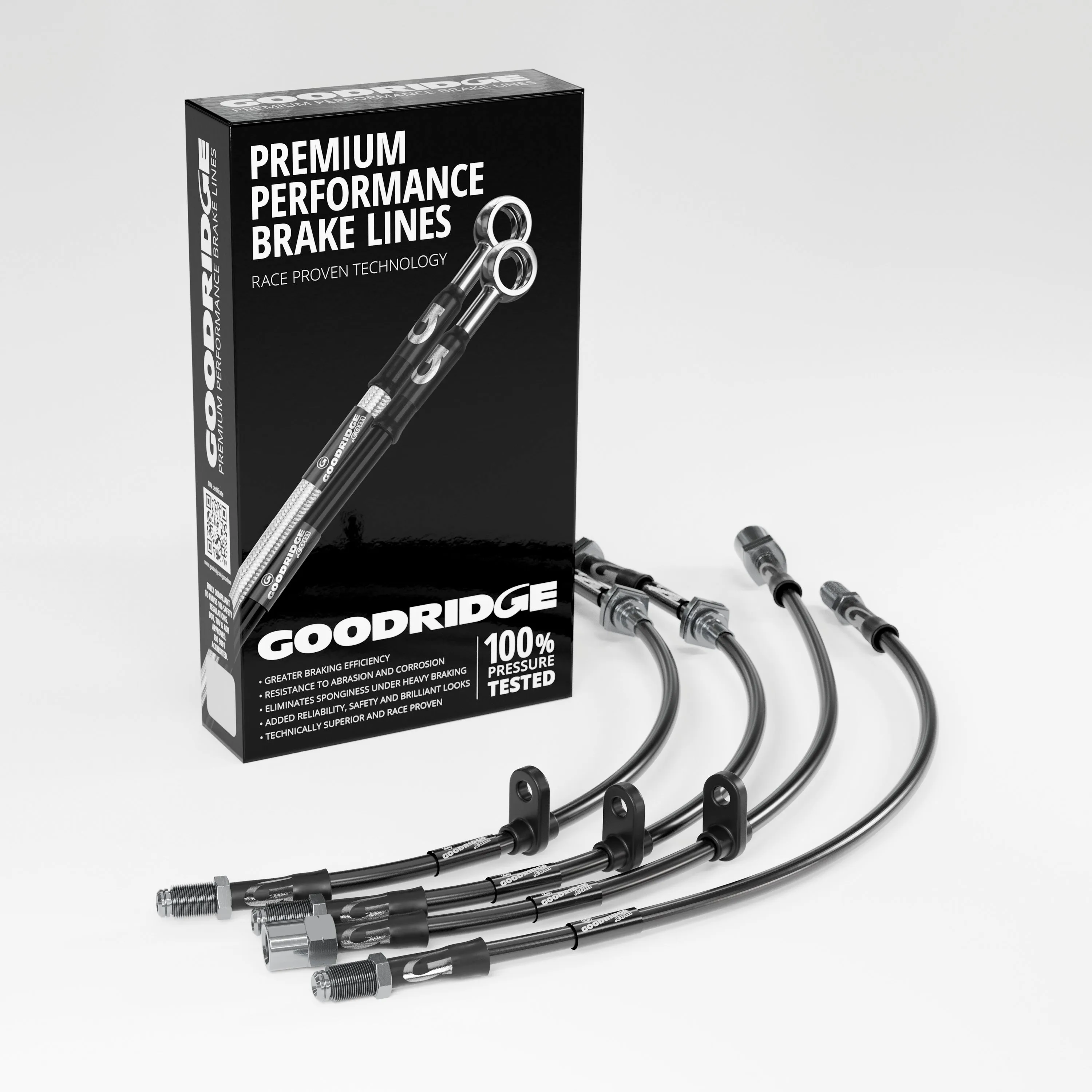 BRAKE HOSE KIT FOR VOLKSWAGEN GOLF MK5 2.0 TDI FRONT AND MIDS 2004-2008