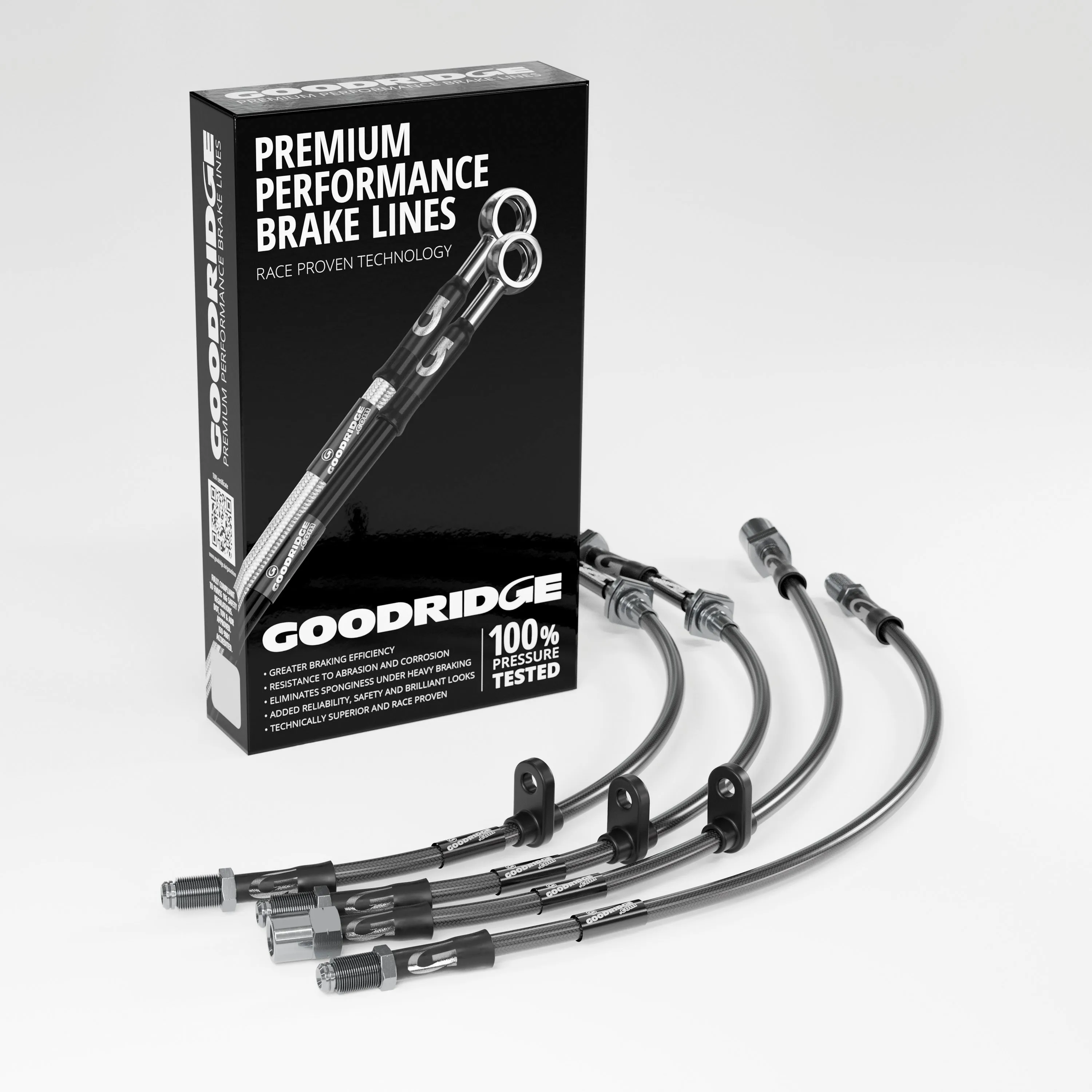 BRAKE HOSE KIT FOR VOLKSWAGEN GOLF MK5 2.0 TDI FRONT AND MIDS 2004-2008