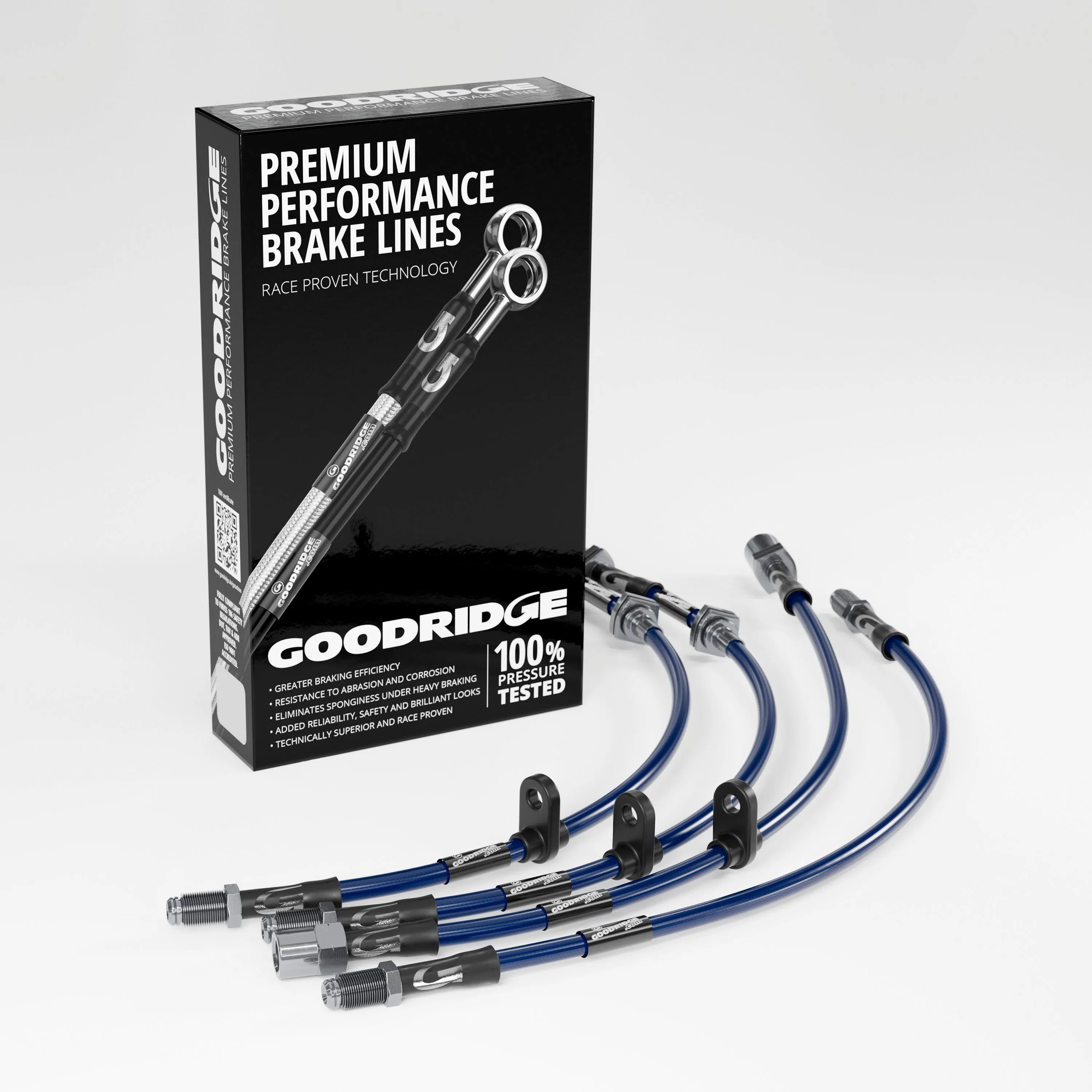 BRAKE HOSE KIT FOR VOLKSWAGEN GOLF MK5 2.0 TDI FRONT AND MIDS 2004-2008