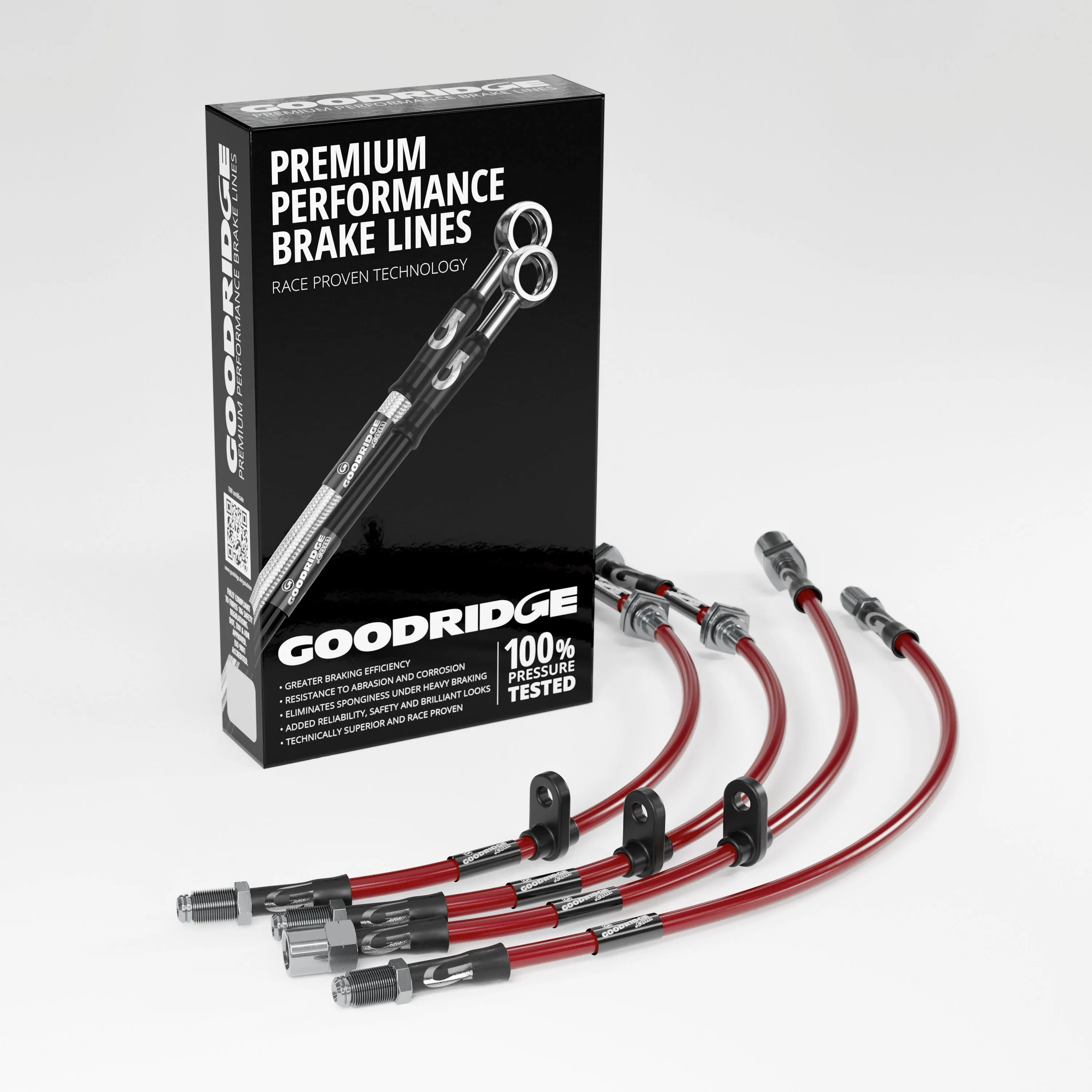 BRAKE HOSE KIT FOR VOLKSWAGEN GOLF MK5 2.0 TDI FRONT AND MIDS 2004-2008