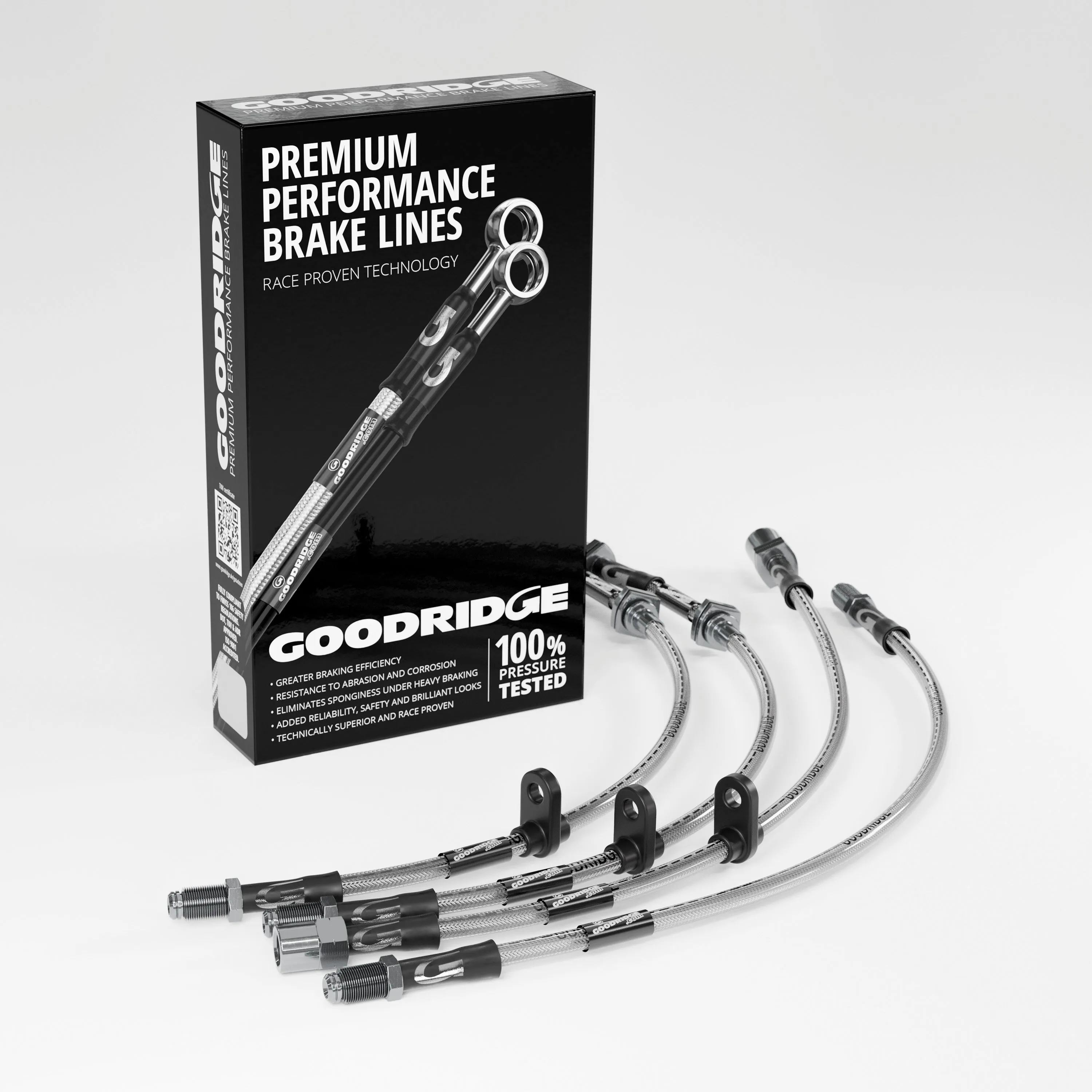 BRAKE HOSE KIT FOR VOLKSWAGEN GOLF MK5 2.0 TDI FRONT AND MIDS 2004-2008