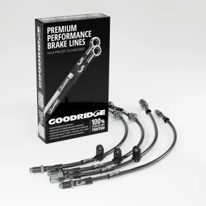 BRAKE HOSE KIT FOR VOLKSWAGEN GOLF MK5 2.0 TDI FRONT AND MIDS 2004-2008