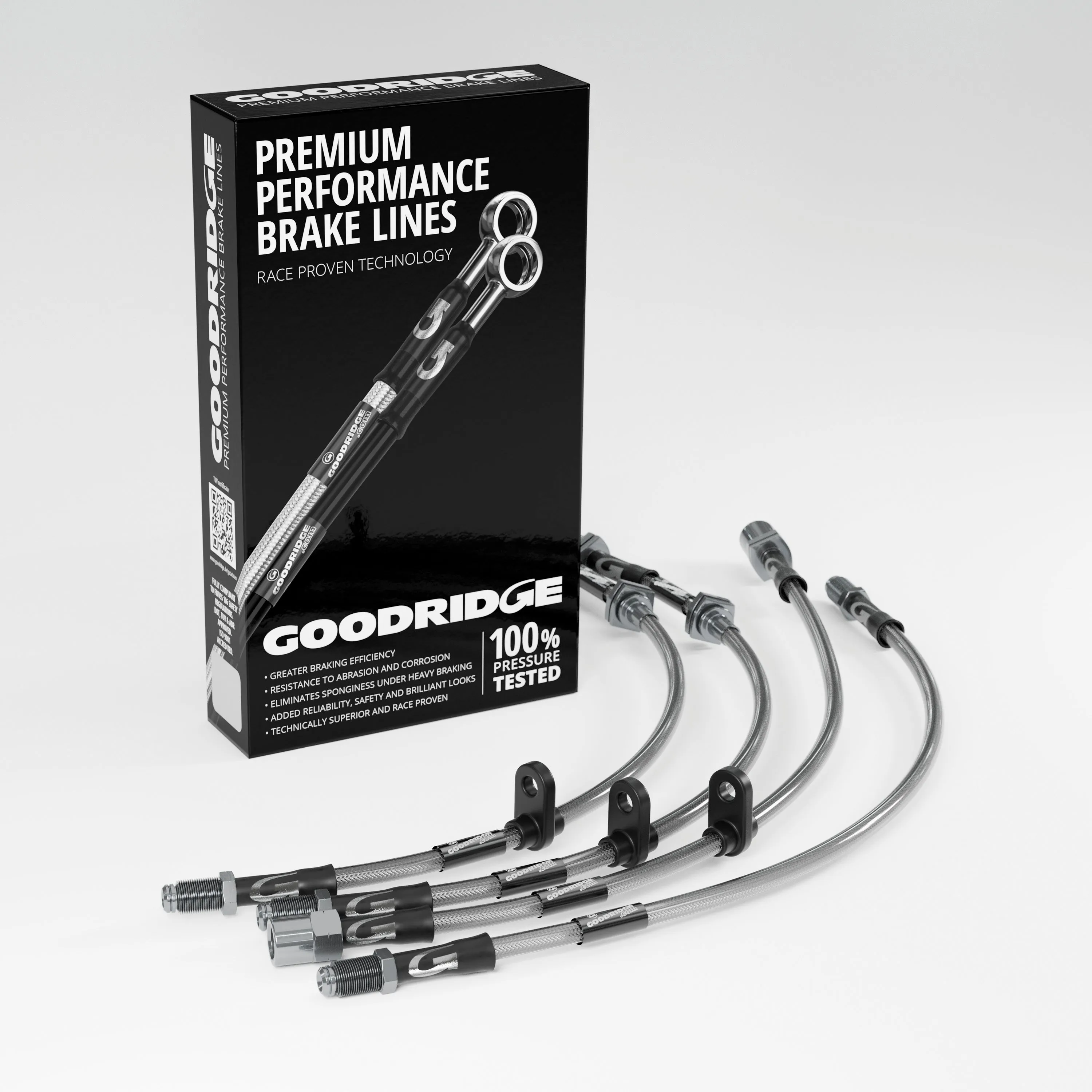 BRAKE HOSE KIT FOR VOLKSWAGEN GOLF MK5 2.0 TDI FRONT AND MIDS 2004-2008