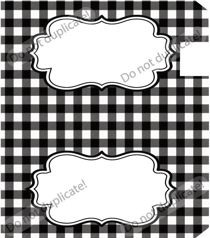 Buffalo Plaid Mailbox Cover
