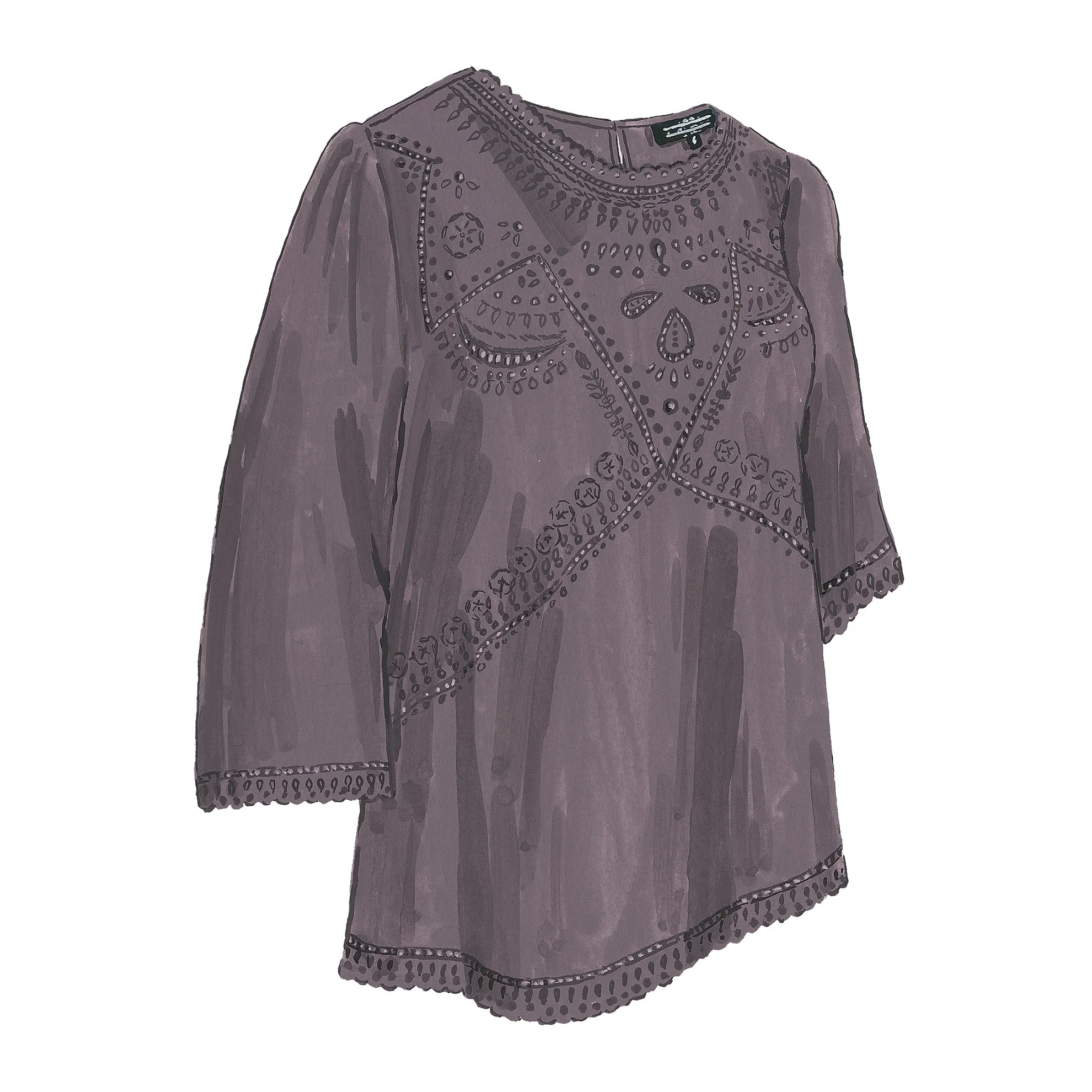Bunny Gallamore’s Eyelet Blouse