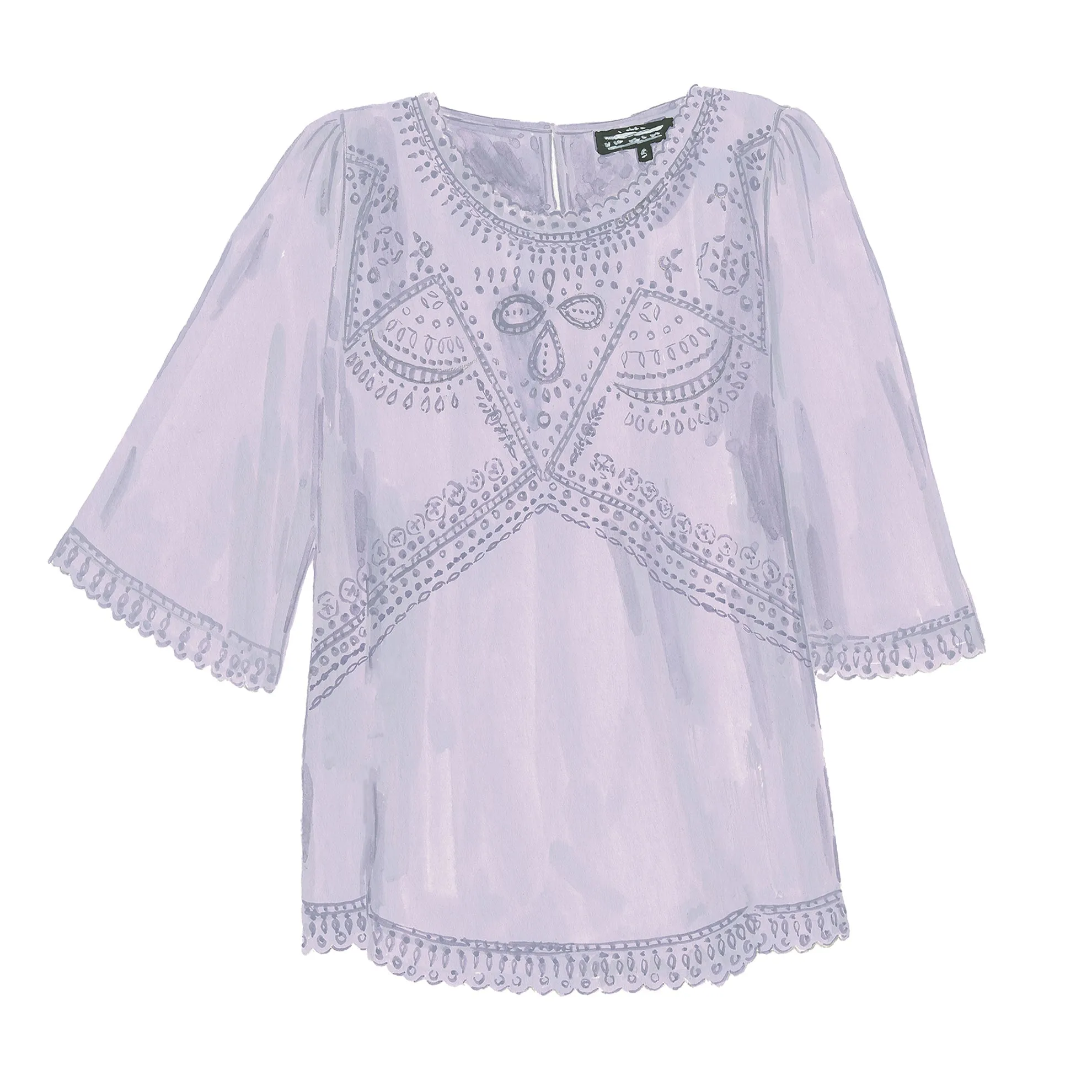 Bunny Gallamore’s Eyelet Blouse