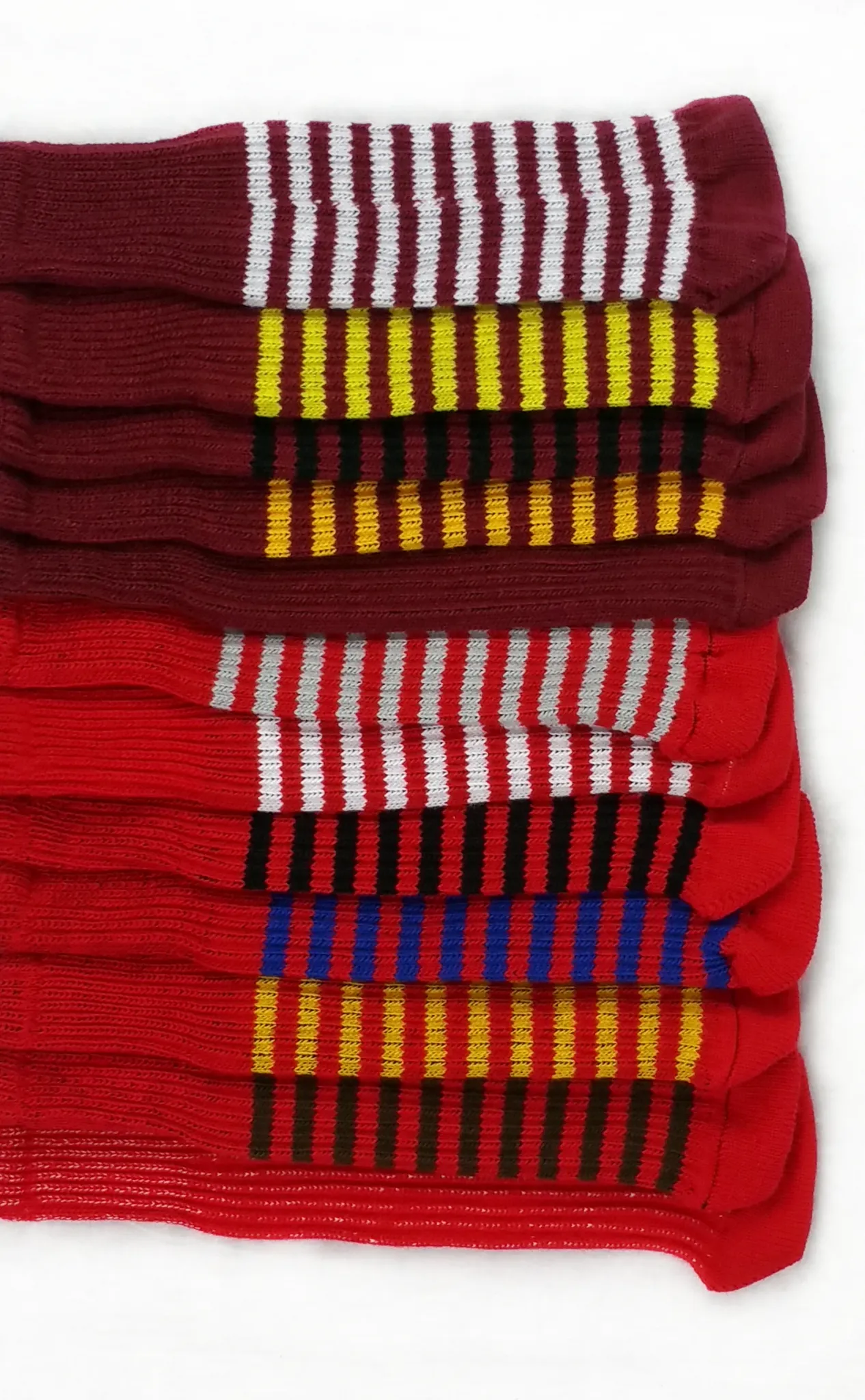 Burgundy Red and Gold Club Sock Golf Headcover