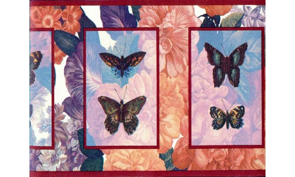Butterfly b3063 Wallpaper Border