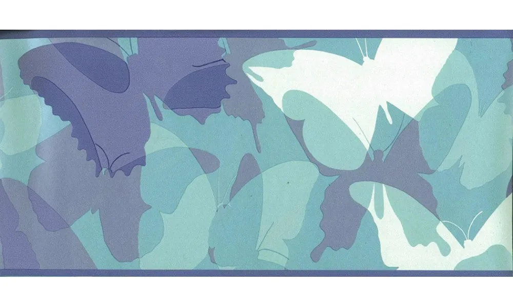 Butterfly CK7660 Wallpaper Border