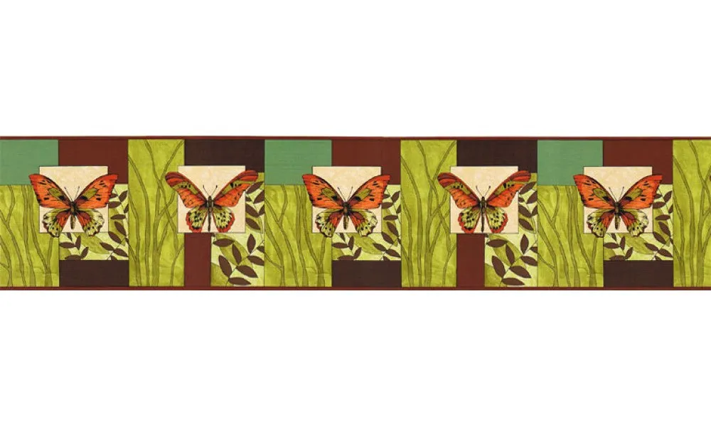 Butterfly NS7709B Wallpaper Border