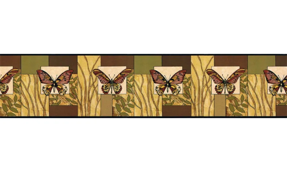 Butterfly NS7711B Wallpaper Border