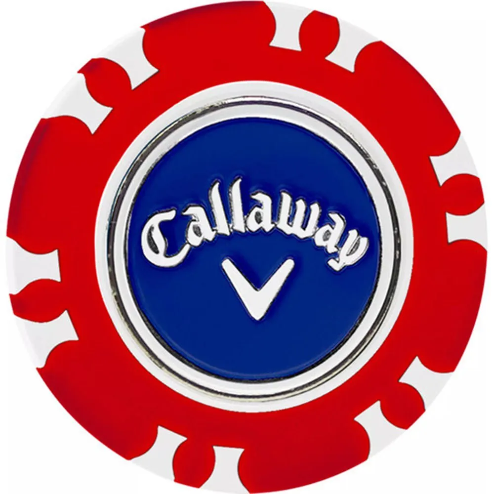 Callaway Dual-Mark Poker Chip Golf Ball Marker