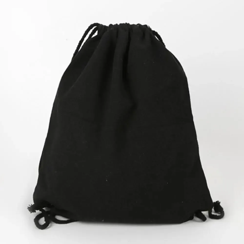 Canvas Backpack with Drawstring Closure: Versatile for Travel, Gym, & Everyday Use