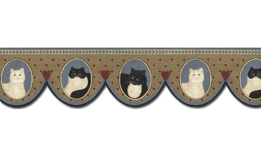 Cats AP75688DC Wallpaper Border