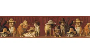 Cats EL49028B Wallpaper Border