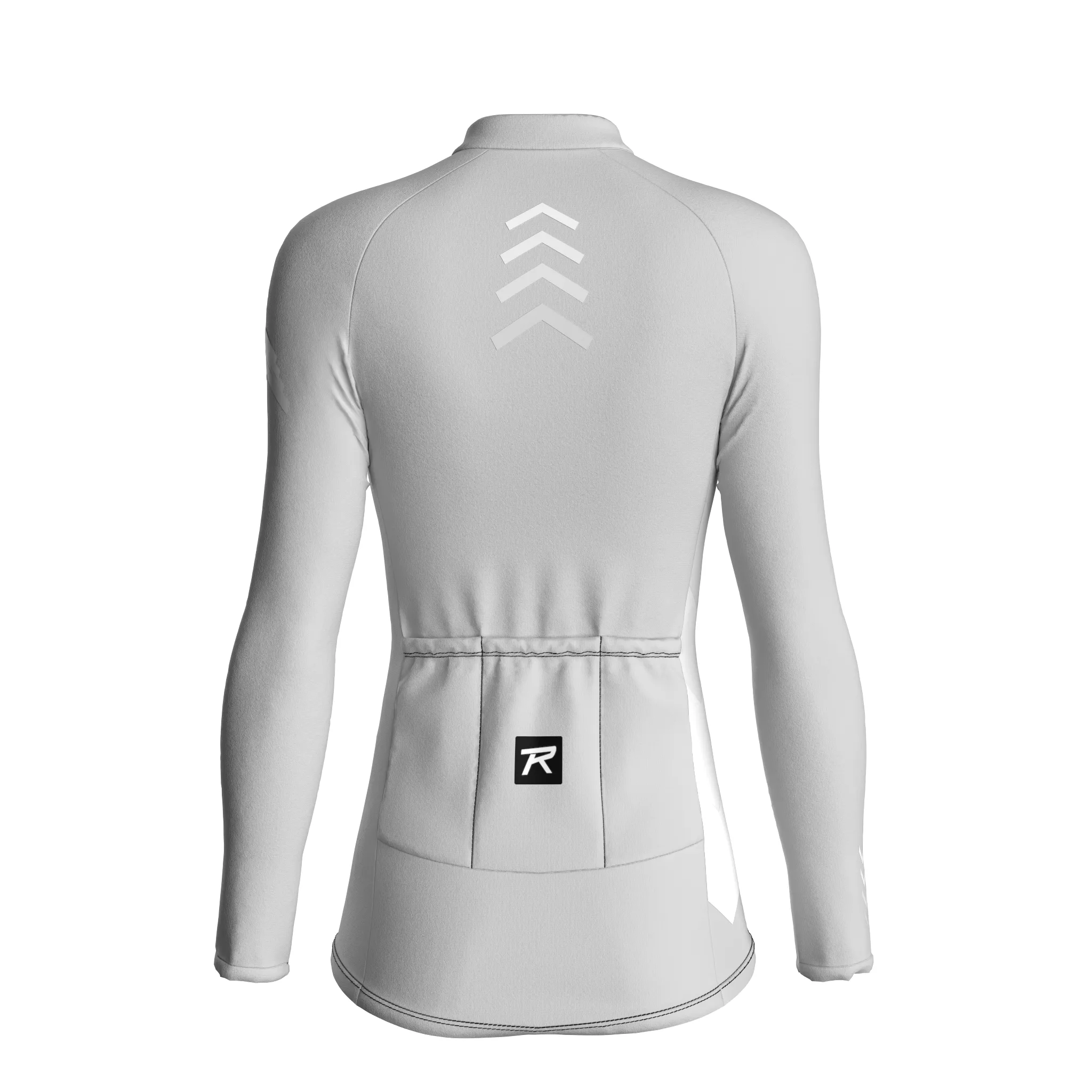 Celestial Grid | Light Gray Female Long Sleeves Jersey