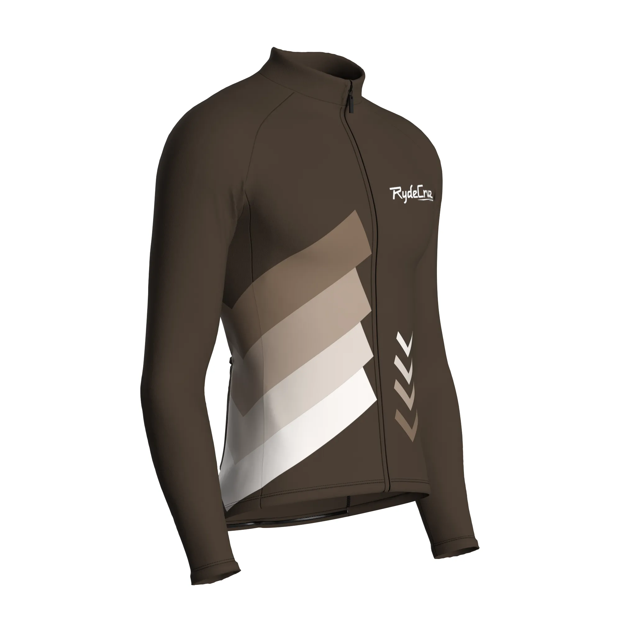 Celestial Grid | Taupe Male Long Sleeves Jersey