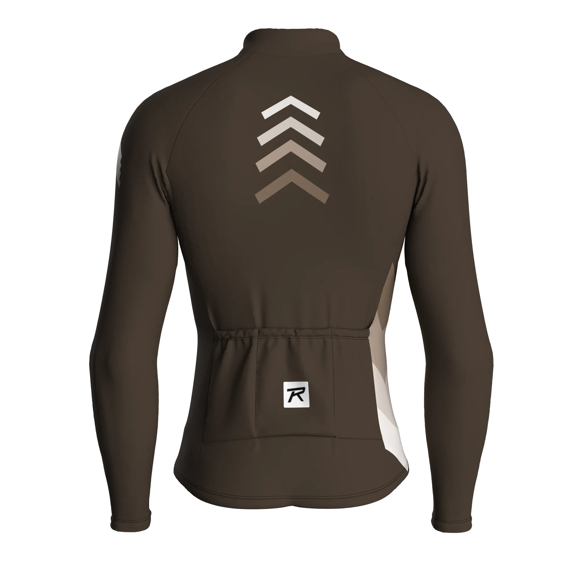 Celestial Grid | Taupe Male Long Sleeves Jersey