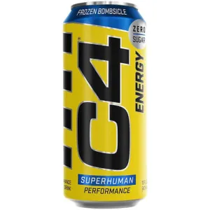 Cellucor C4 Carbonated Drink - Frozen Bombsicle 473mL