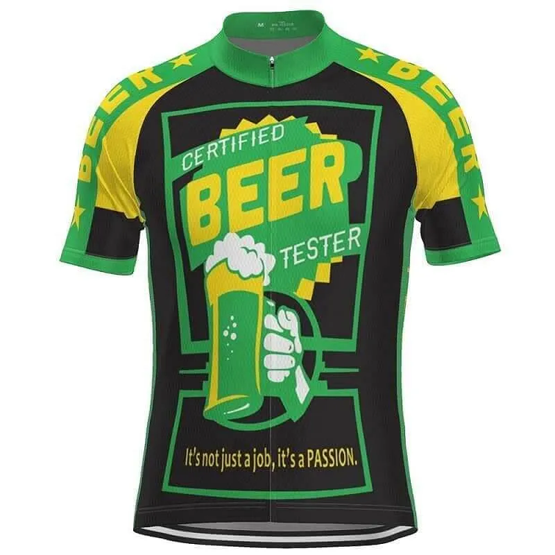 Certified Beer Tester Cycling Jersey