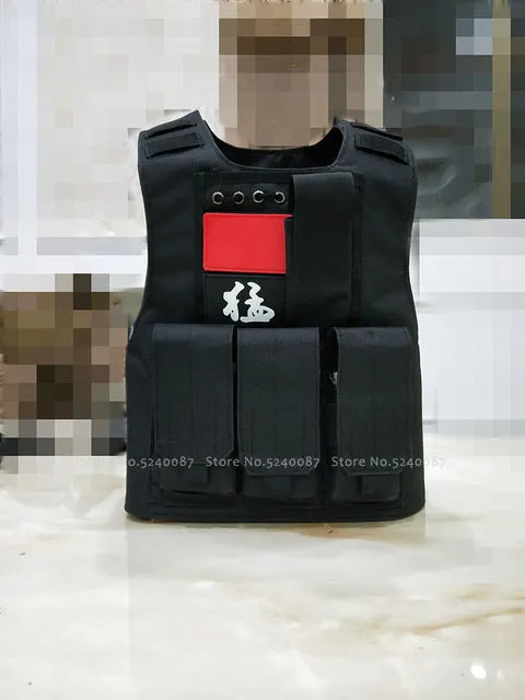 Children Tactical Bulletproof Vest Army Soldier Cosplay Costume Kids Combat Armor Camouflage Military Uniform Special Forces Top