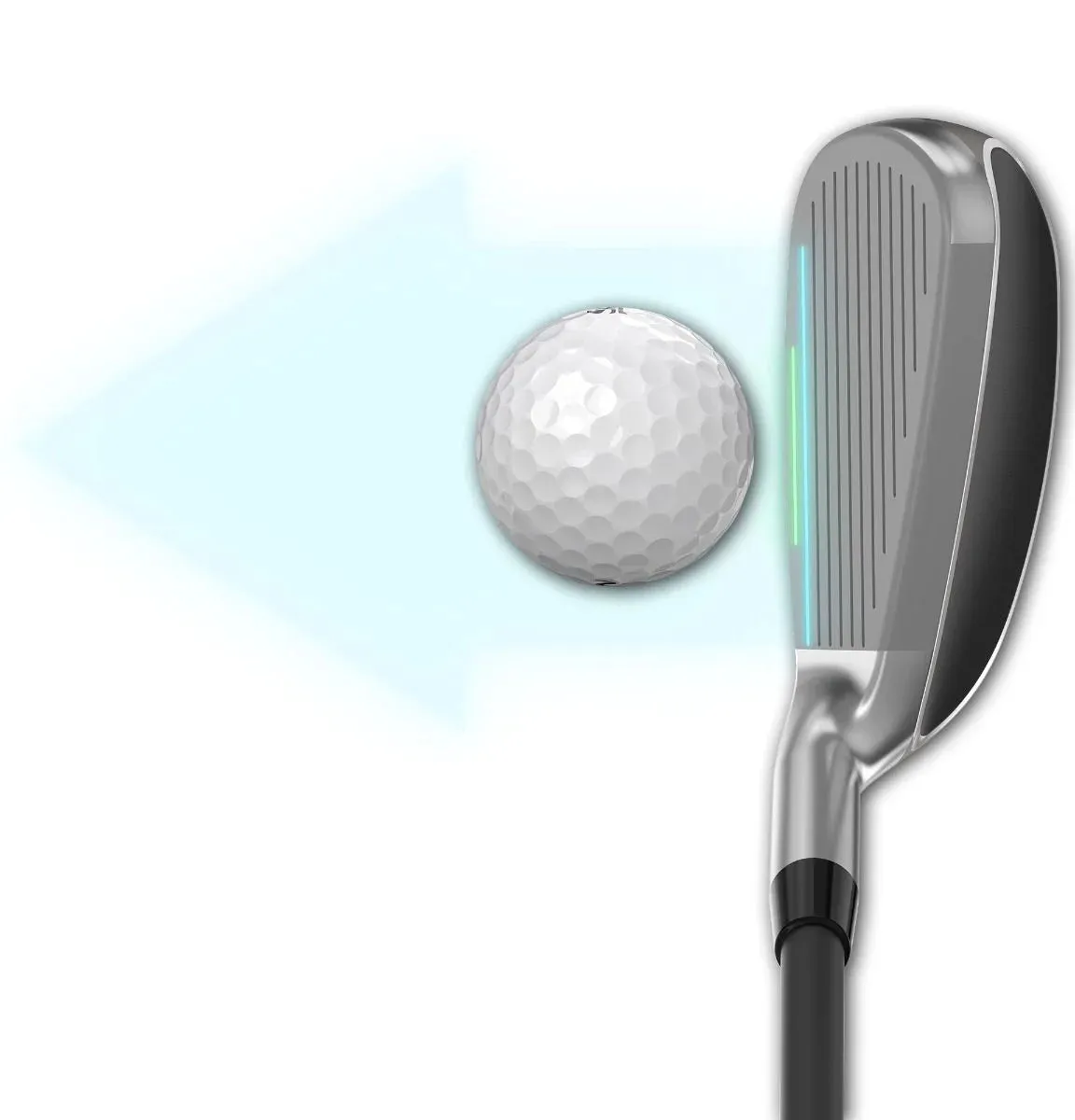 Cleveland Halo XL Full-Face Mens Single Golf Iron - Steel