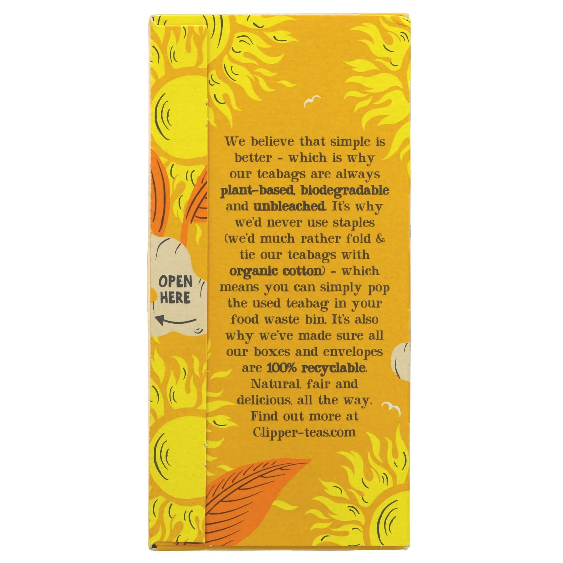 Clipper | Restoring Roots - Ginger, Turmeric, Lemongrass | 20 bags