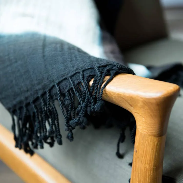 CLOUD WOOLEN THROW (INDIA)