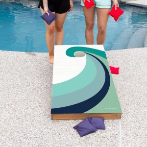 Coastal Stripes Cornhole Game Set