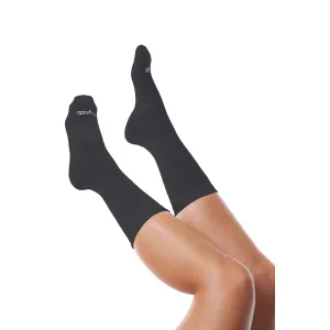 Colors Basic Gray Cycling Socks. Unisex