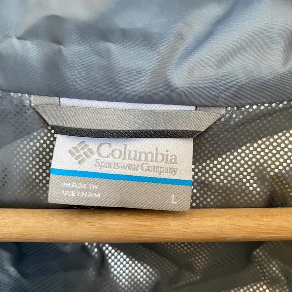 Columbia Delta Ridge Down Jacket Omni Heat Size L Grey