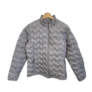 Columbia Delta Ridge Down Jacket Omni Heat Size L Grey