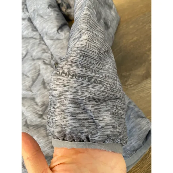 Columbia Delta Ridge Down Jacket Omni Heat Size L Grey